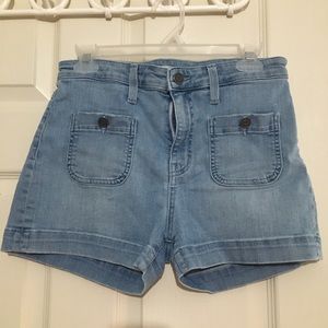 Euc JOIE Sun Fade Mid Rise Enchante Denim Shorts